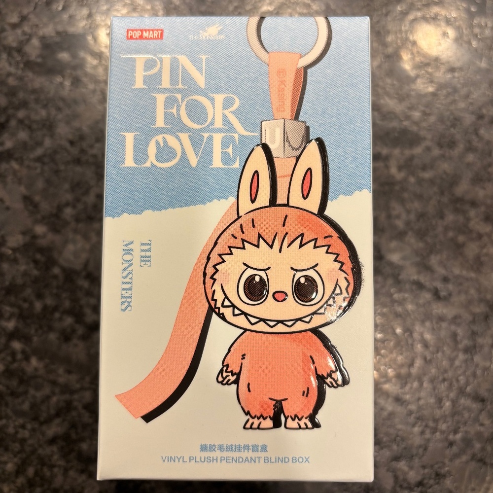 NIB Labubu Pin for Love Mystery Box